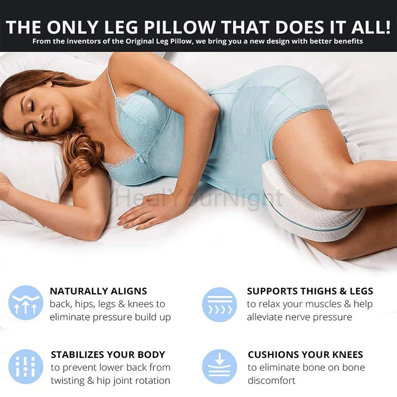 Comfortable Memory Foam Knee Pillow